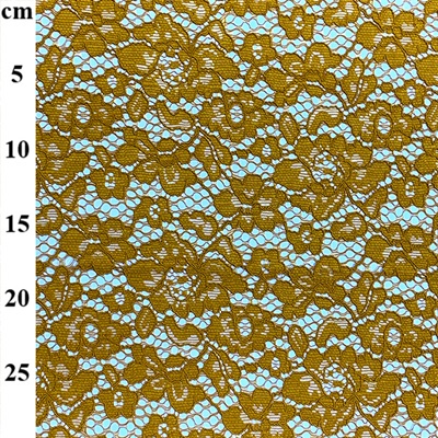 100% Polyester Corded Lace - 01-JLL0002 Gold