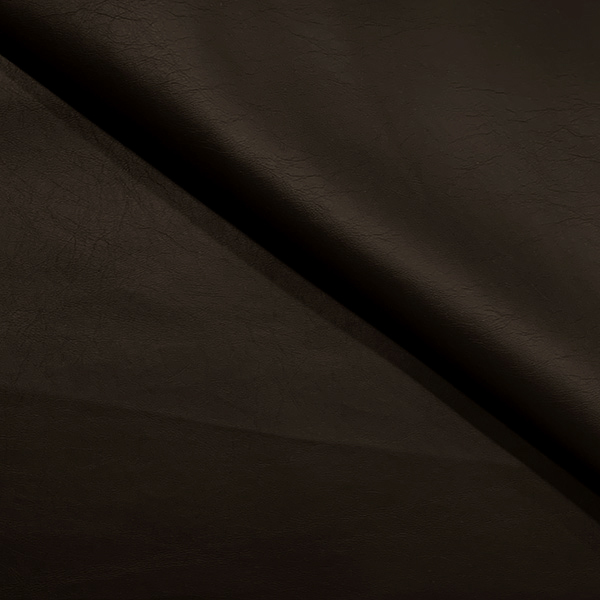 40% PU 30% Viscose 30% Polyester Leathercloth  - 01JLL0003 - Dark Brown*