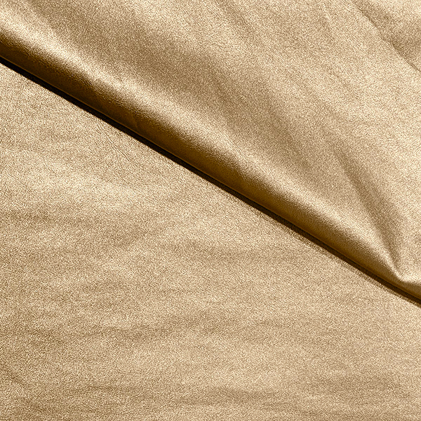 40% PU 30% Viscose 30% Polyester Leathercloth  - 01JLL0003 - Light Gold