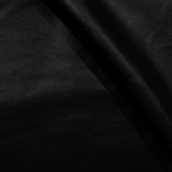 40% PU 30% Viscose 30% Polyester Leathercloth  - 01JLL0003 - Metallic Black