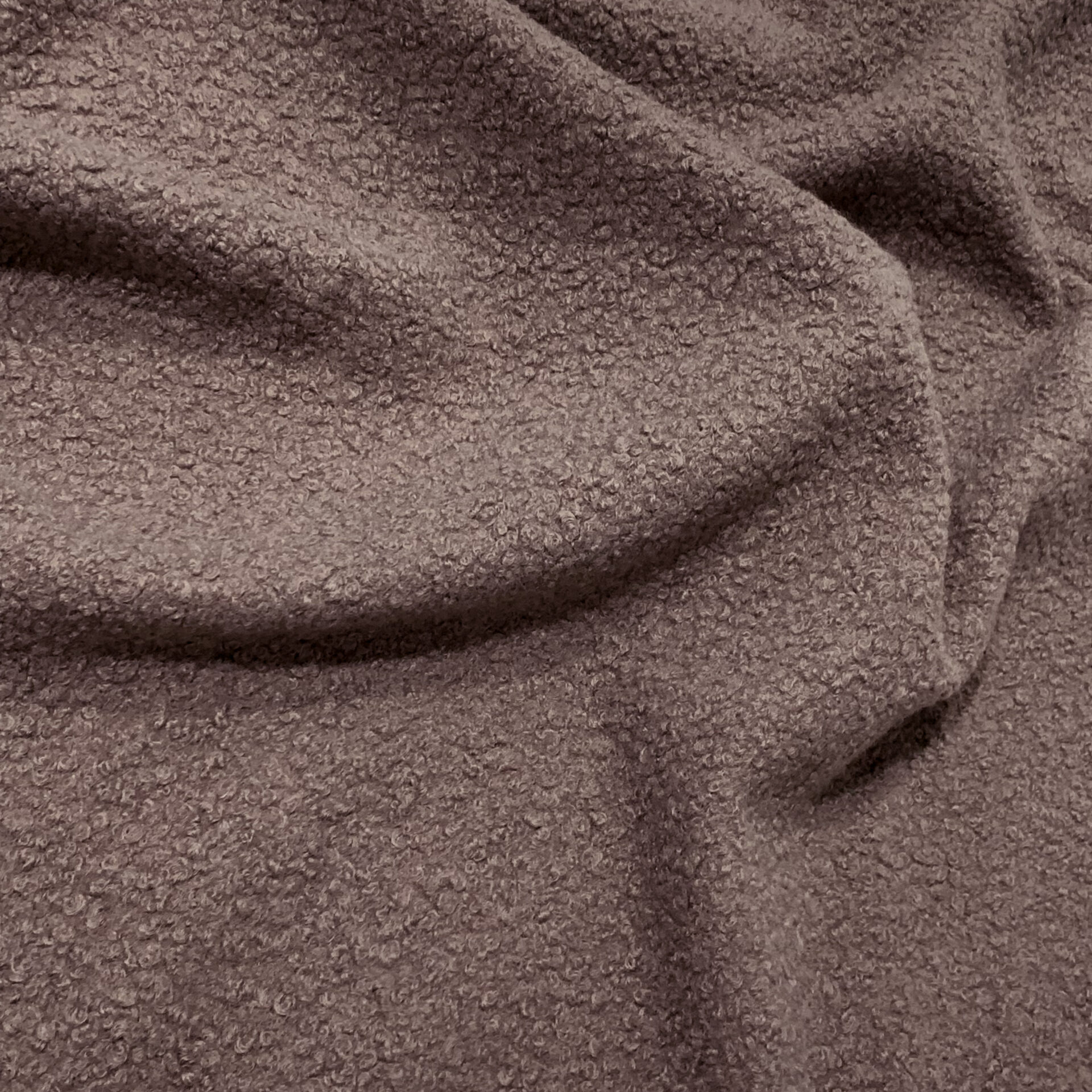 100% Polyester Boucle - 01JLP0034 - Mushroom