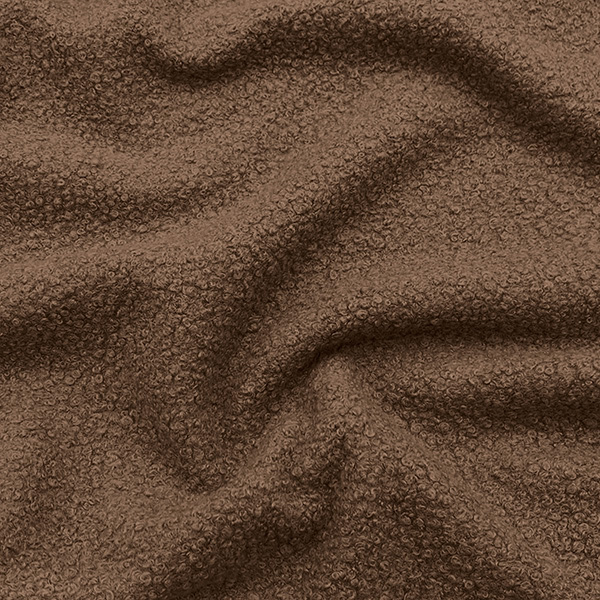 100% Polyester Boucle - 01JLP0034 - Taupe*