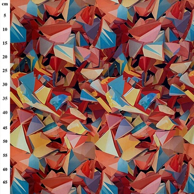 Digital Viscose Print - 01- JLV0228 Col 2