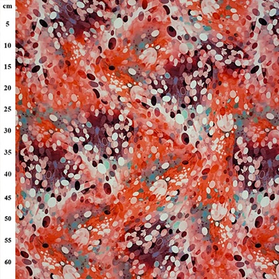 Digital Viscose Print - 01- JLV0233 Col 1