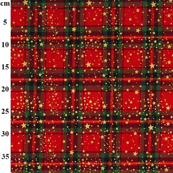 100% Cotton Christmas Print - 01-JLX0220 - Check Design 2