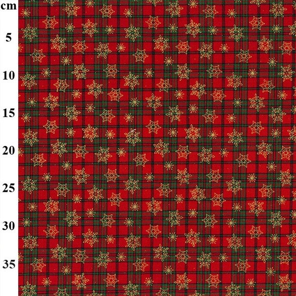 100% Cotton Christmas Print - 01-JLX0220 - Check Design 3