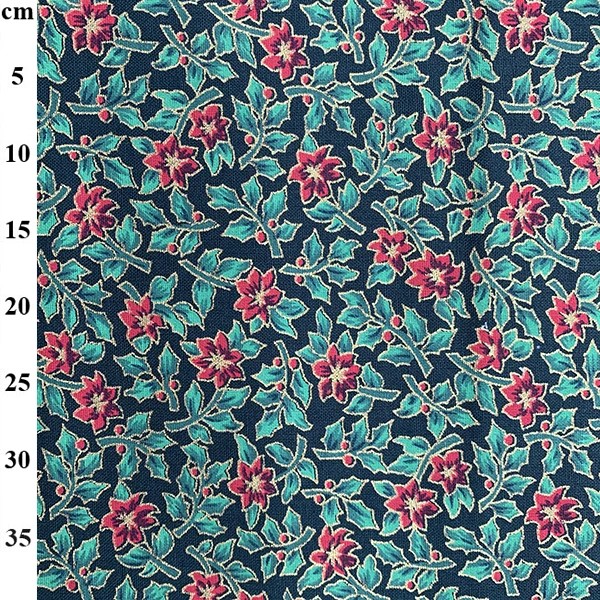 100% Cotton Christmas Print - 01-JLX0260 - Green