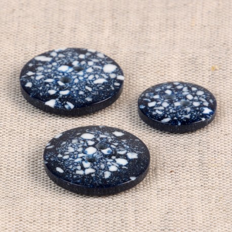 Recycled Plastic Button - M60867.919 Navy