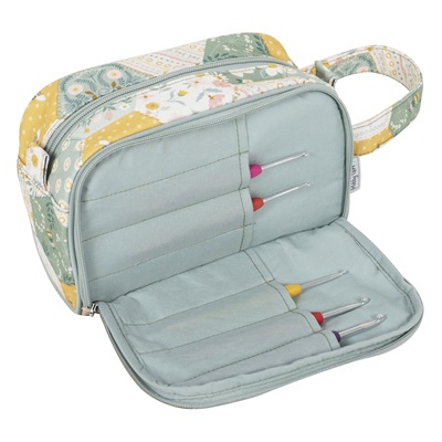 Crochet Bag with Pocket: Patchwork Bee - MRHG4701E\671