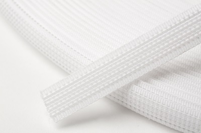 Polyester Boning: Uncovered: 8mm: White - 1m - N4332W