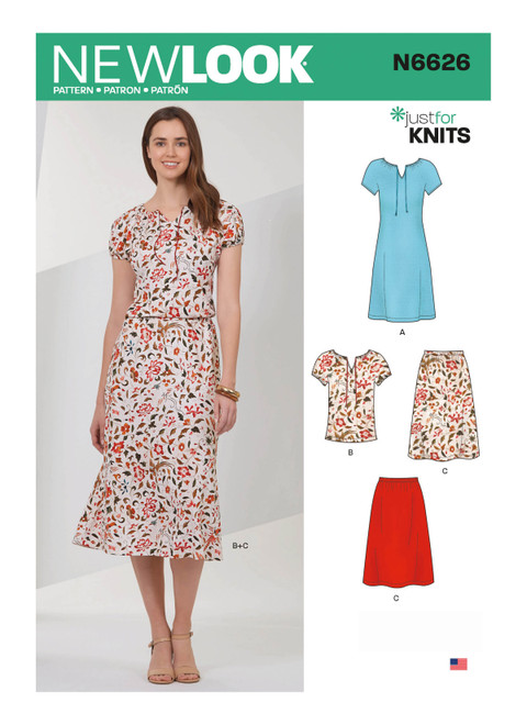 New Look Sewing Pattern Misses' Sportswear  - N6626 - Size - XS-XL