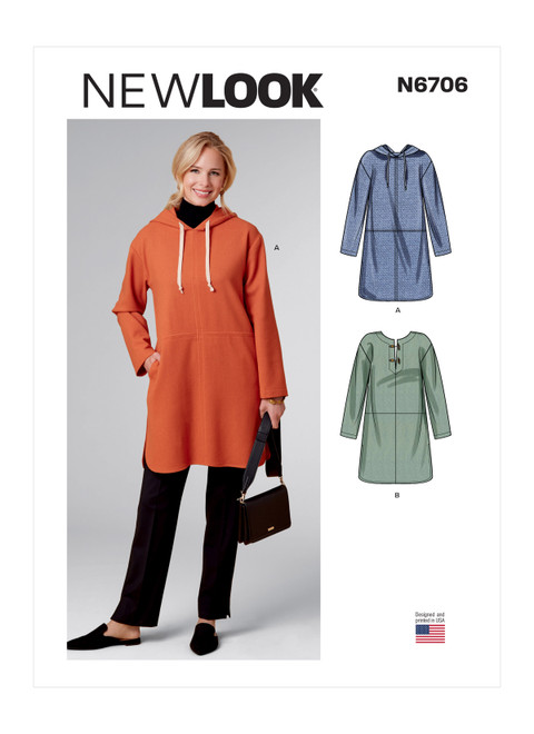 New Look Sewing Pattern Misses' Jackets - N6706 - Size - XS-XXL