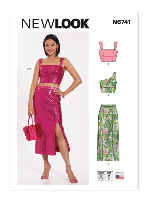 New Look Sewing Pattern Misses' Two-Piece Dresses - N6741 - Size - 6-18