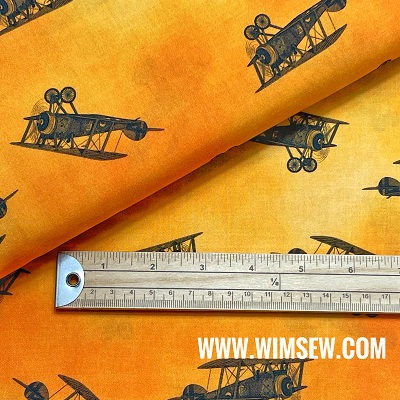 100% Cotton Print - N7 78670 Biplanes