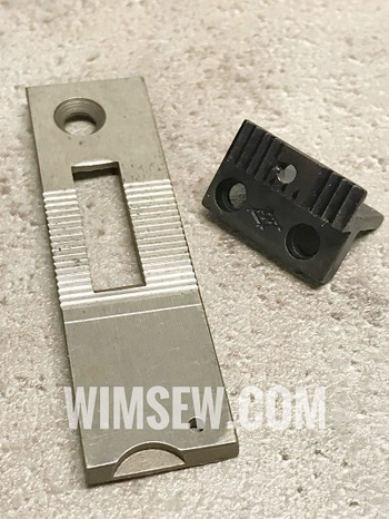 WIMSEW 2156E Needle Plate & Feed 