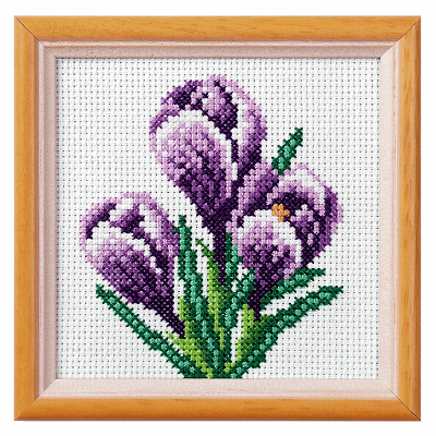 Cross Stitch Kit: Crocus   - ORC.7510