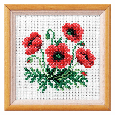 Cross Stitch Kit: Poppy - ORC.7514