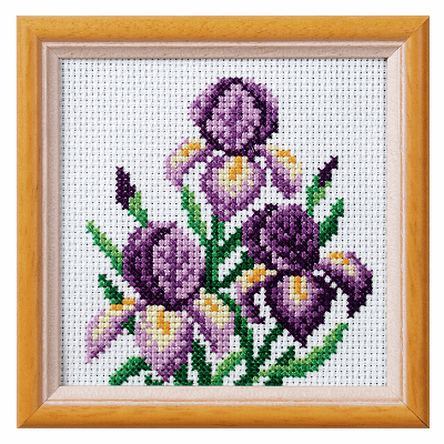 Cross Stitch Kit: Iris  - ORC.7516