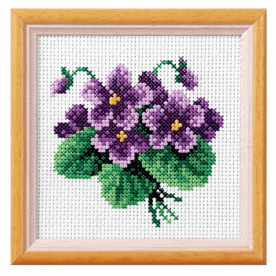 Cross Stitch Kit: Viola  - ORC.7518