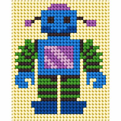 My First Embroidery Kit: Robot - ORC.9752