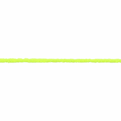 P13283\918 Fuzzy Elastic: 2mm: Fluorescent Yellow - 1m 