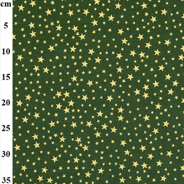 100% Cotton Christmas Print - 01-P303 - Green