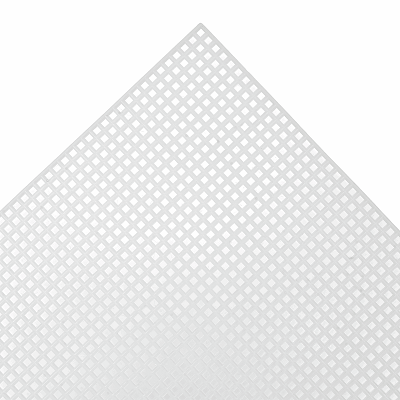 PC 11 - Needlecraft Fabric: Plastic Canvas: Rectangular - 30.5 x 45.7cm. 7 holes per inch