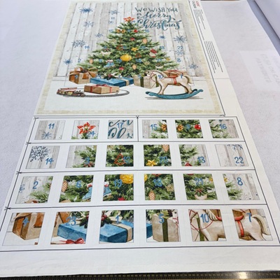 We Wish You a Merry Christmas Advent Panel (H) WAS �9.50 NOW �8.50