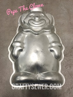 Pepe the Clown Cake Tin