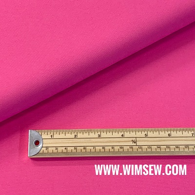 Poly Bi-Stretch - E3 Hot Pink - 1m or 0.5m 