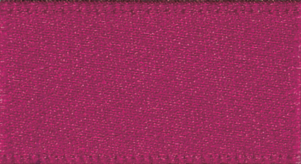 Double Faced Satin Ribbon Wine 17 - 1m.