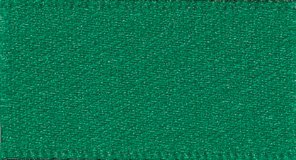 Double Faced Satin Ribbon Hunter Green 455 - 1m.