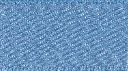 Double Faced Satin Ribbon Dusky Blue 61 - 1m.