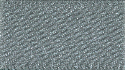 Double Faced Satin Ribbon Smoked Grey 669 - 1m.