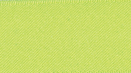 Double Faced Satin Ribbon Fluorescent Yellow 6846 - 1m.