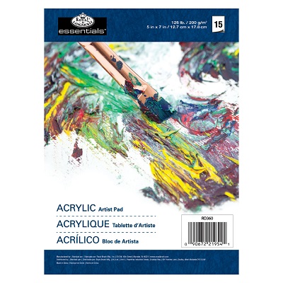 Acrylic Paint Artist Pad - RD360