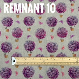 REM 10 - 1.20m Poly Cotton (80%c -20%p) 54"/137cm wide (soft furnishing fabric) Dark BG (2 available)