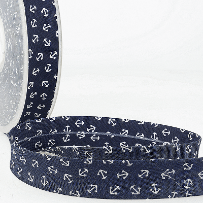 Polycotton 30mm Bias Binding -1m - S1704D030\027 Navy