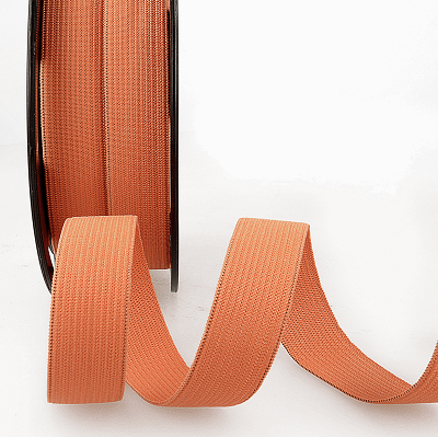 S1908B Ribbon: Elastic - Orange 083 - 1m 