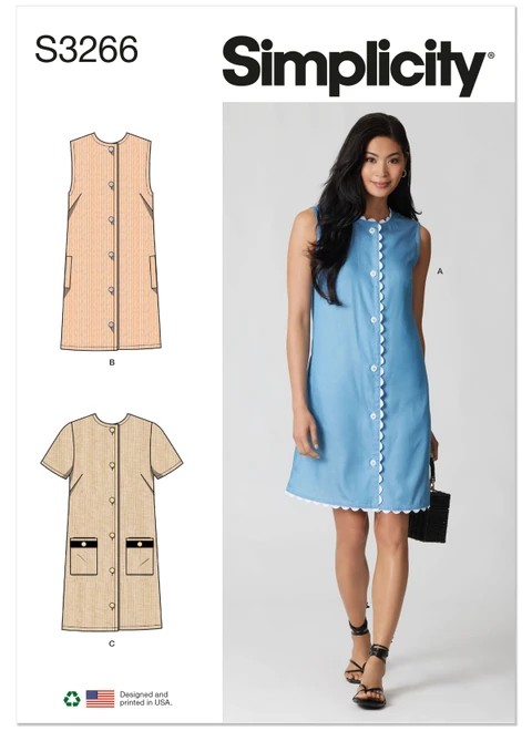 Simplicity Sewing Pattern - COMING SOON - S3266