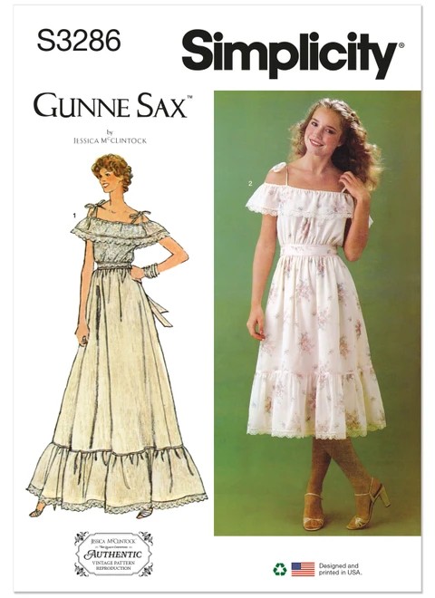 Simplicity Sewing Pattern - COMING SOON - S3286