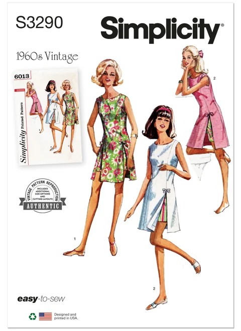 Simplicity Sewing Pattern - COMING SOON - S3290