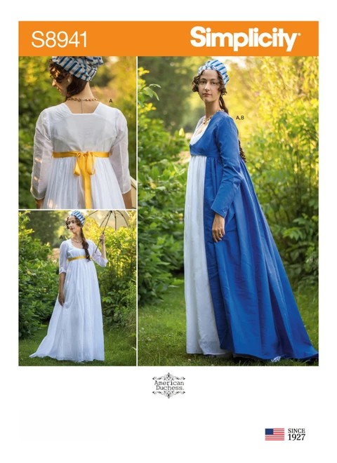 Simplicity Sewing Pattern Misses' Costume - S8941 - 6-14 or 14-22 (K)