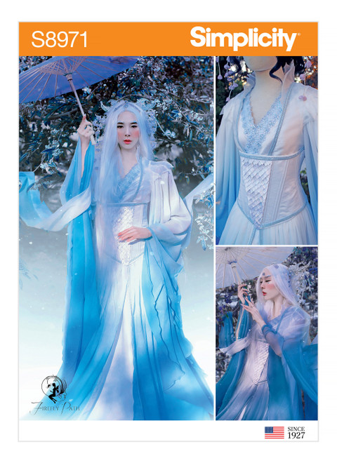 Simplicity Sewing Pattern Misses' Fantasy Costume - S8971 - 6-14 or 14-22 (K)