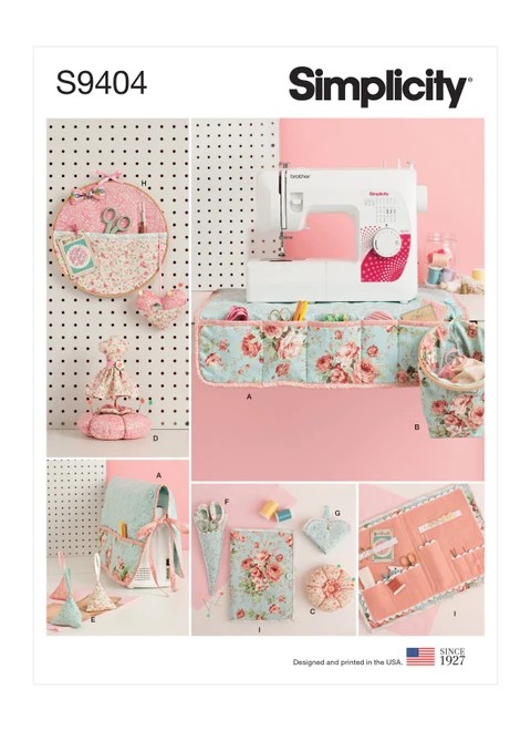 Simplicity Sewing Pattern Sewing Room Accessories - S9404 - Size - One Size (K)