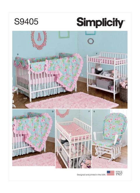 Simplicity Sewing Pattern Nursery Décor - S9405 - Size - One Size (K)
