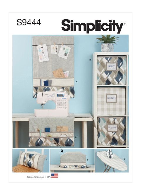 Simplicity Sewing Pattern Creative Space Décor - S9444 - Size - One Size (K)