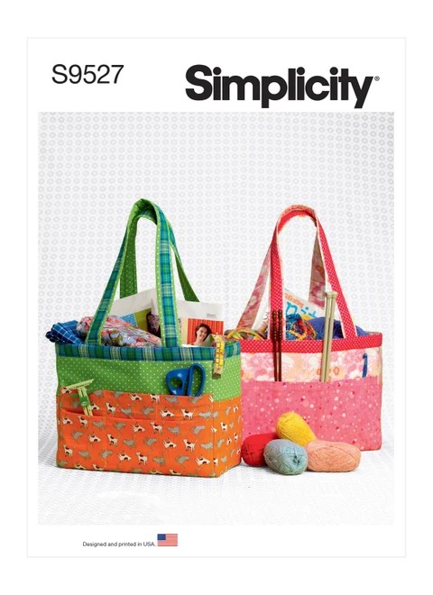 Simplicity Sewing Pattern Organizer Bag - S9527 - Size - One Size (K)