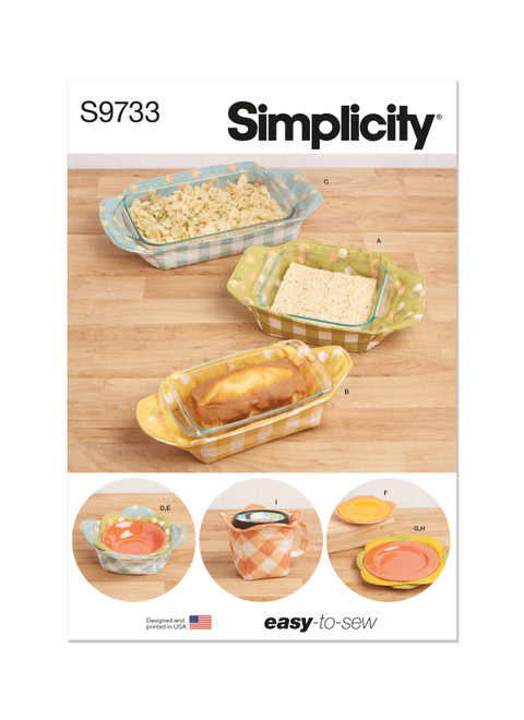 Simplicity Sewing Pattern Kitchen Cozies - S9733 - Size - One Size (U)