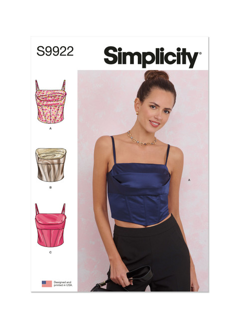 Simplicity Sewing Pattern Misses' Corsets - S9922 - 6-14 or 16-24 (U)